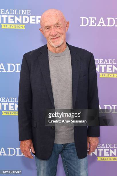 Actor Jonathan Banks from AMC Networks’ ‘Better Call Saul’ attends Deadline Contenders Television at Paramount Studios on April 09, 2022 in Los...