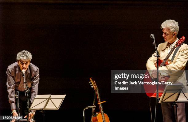 Brazilian composer & musician Caetano Veloso and special guest, Scottish-born American Pop, Alternative, and World musician David Byrne, as they...