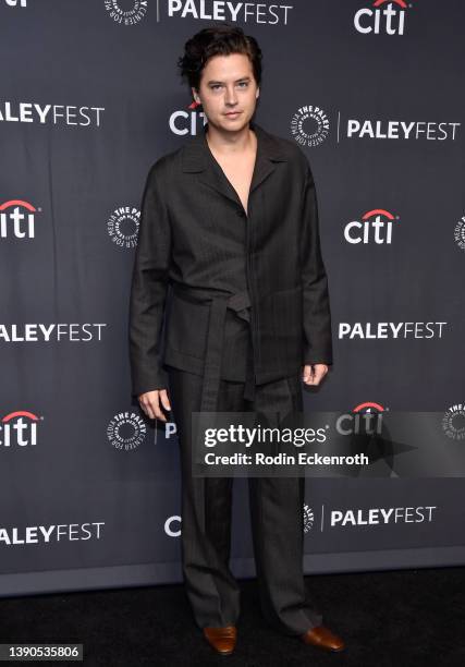 Cole Sprouse attends the 39th annual PaleyFest LA - "Riverdale" at Dolby Theatre on April 09, 2022 in Hollywood, California.