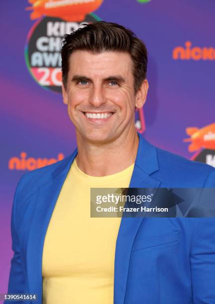 Cooper Barnes attends the 2022 Nickelodeon Kid's Choice Awards at Barker Hangar on April 09, 2022 in Santa Monica, California.