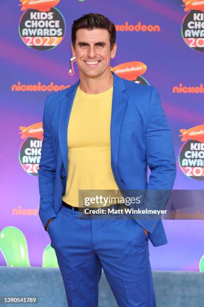 Cooper Barnes attends the Nickelodeon's Kids' Choice Awards 2022 at Barker Hangar on April 09, 2022 in Santa Monica, California.