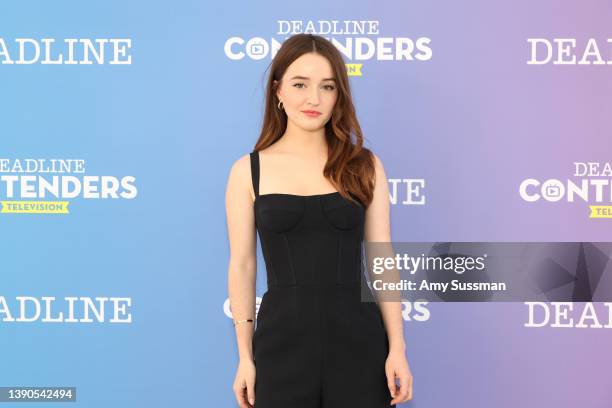 Actor Kaitlyn Dever from Hulu’s ‘Dopesick’ attends Deadline Contenders Television at Paramount Studios on April 09, 2022 in Los Angeles, California.