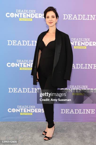 Actor Carla Baratta from FX’s ‘Mayans M.C.’ attends Deadline Contenders Television at Paramount Studios on April 09, 2022 in Los Angeles, California.