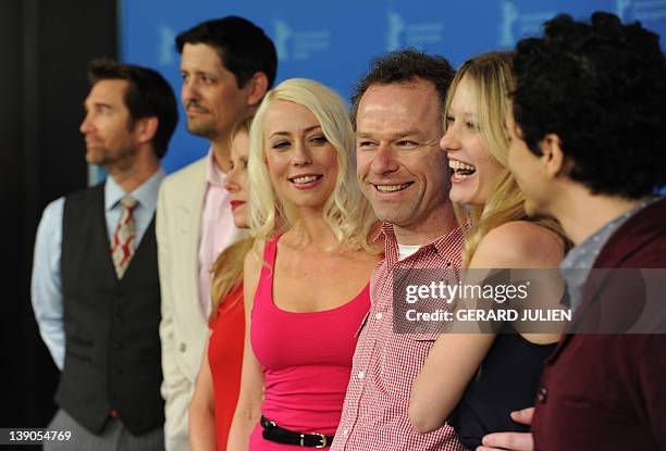 Actor Christo Dimassis, actor Peter Kepler, producer and actress Elana Krausz, screenplay writer and actress Lorelei Lee, US writer and director...