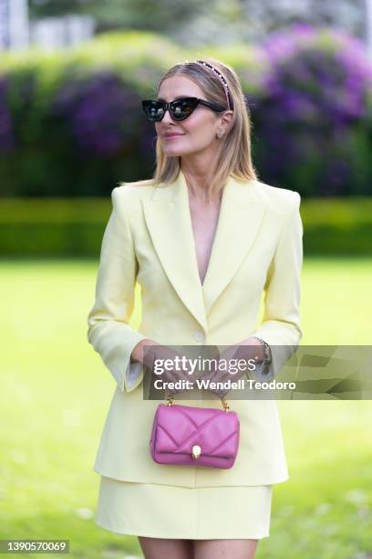 Kate Waterhouse attends Longines Queen Elizabeth Stakes Day at Royal Randwick Racecourse on April 09, 2022 in Sydney, Australia.