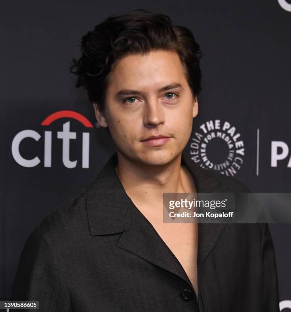 Cole Sprouse attends the 39th Annual PaleyFest LA - "Riverdale" at Dolby Theatre on April 09, 2022 in Hollywood, California.