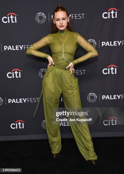 Madelaine Petsch attends the 39th Annual PaleyFest LA - "Riverdale" at Dolby Theatre on April 09, 2022 in Hollywood, California.