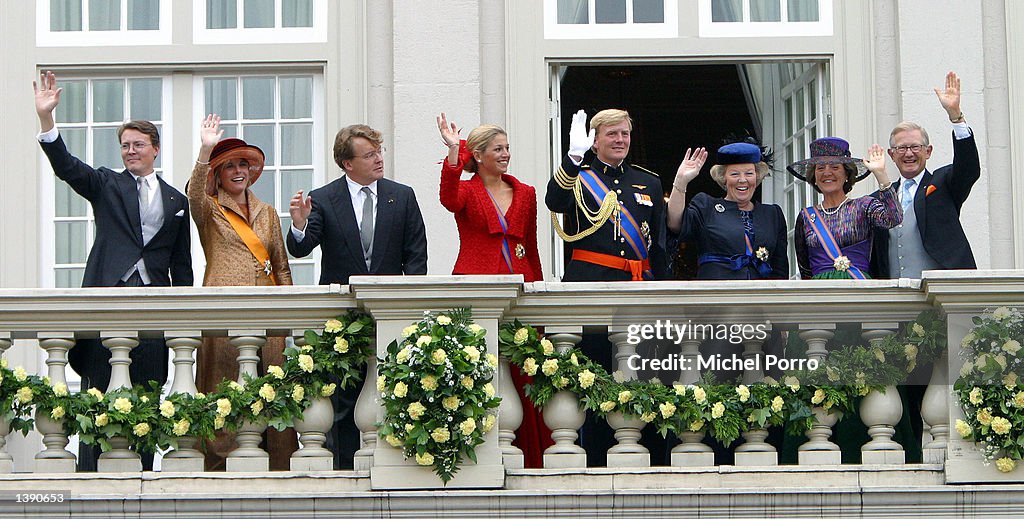 Dutch Royals On Prince Day