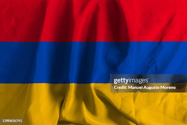 flag of armenia - armenian flag - fotografias e filmes do acervo