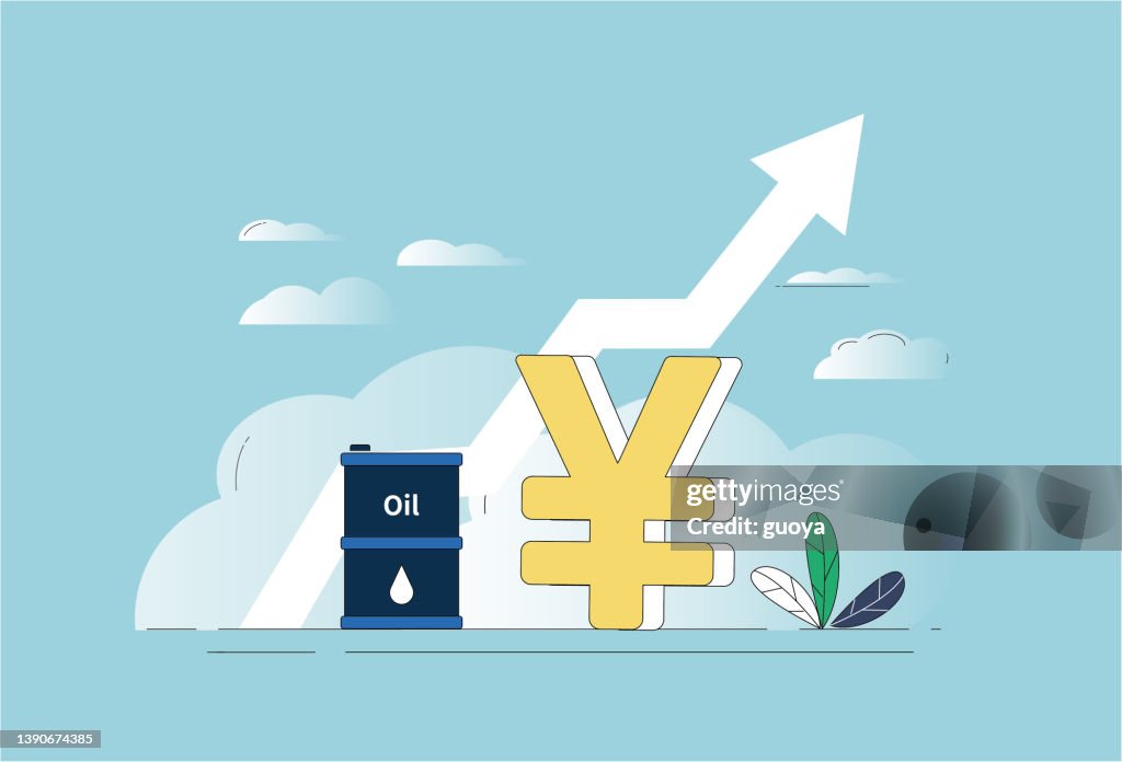 Chinese yuan, Japanese yen, oil prices rose.