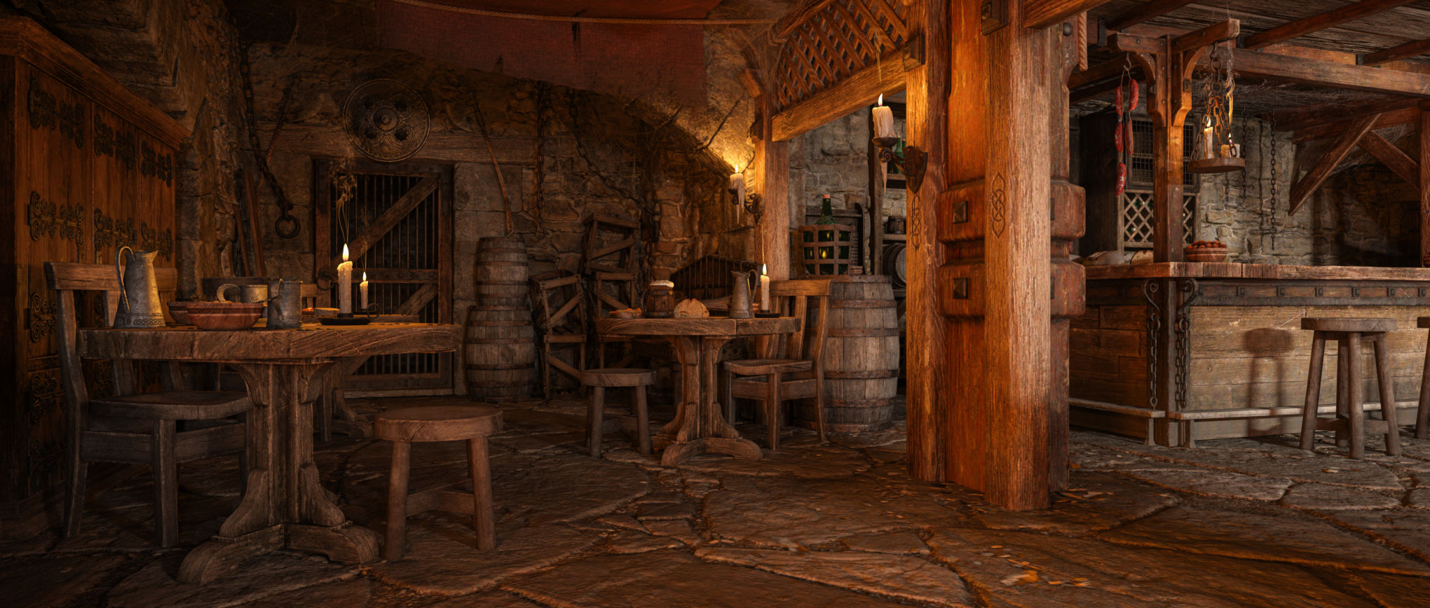 historic pub interior
