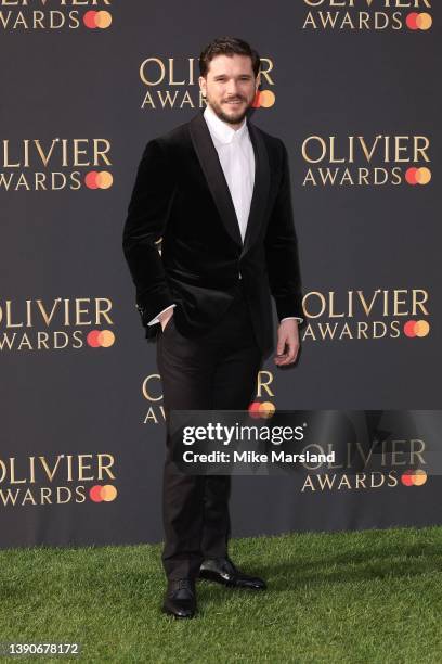 Kit Harington attends The Olivier Awards 2022 with MasterCard at the Royal Albert Hall on April 10, 2022 in London, England.