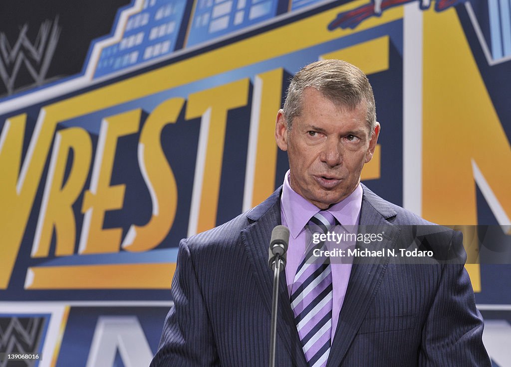 Press Conference To Announce A Major International Event At MetLife Stadium