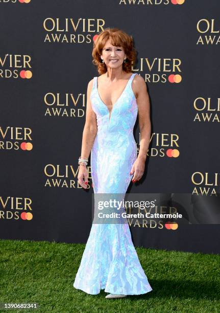 Bonnie Langford attends The Olivier Awards 2022 with MasterCard at the Royal Albert Hall on April 10, 2022 in London, England.