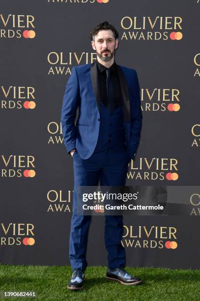 Blake Harrison attends The Olivier Awards 2022 with MasterCard at the Royal Albert Hall on April 10, 2022 in London, England.