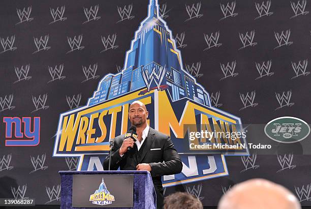 Press Conference To Announce A Major International Event At MetLife..., News Photo