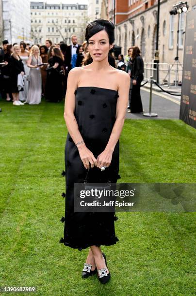 Lily Allen attends The Olivier Awards 2022 with MasterCard at the Royal Albert Hall on April 10, 2022 in London, England.