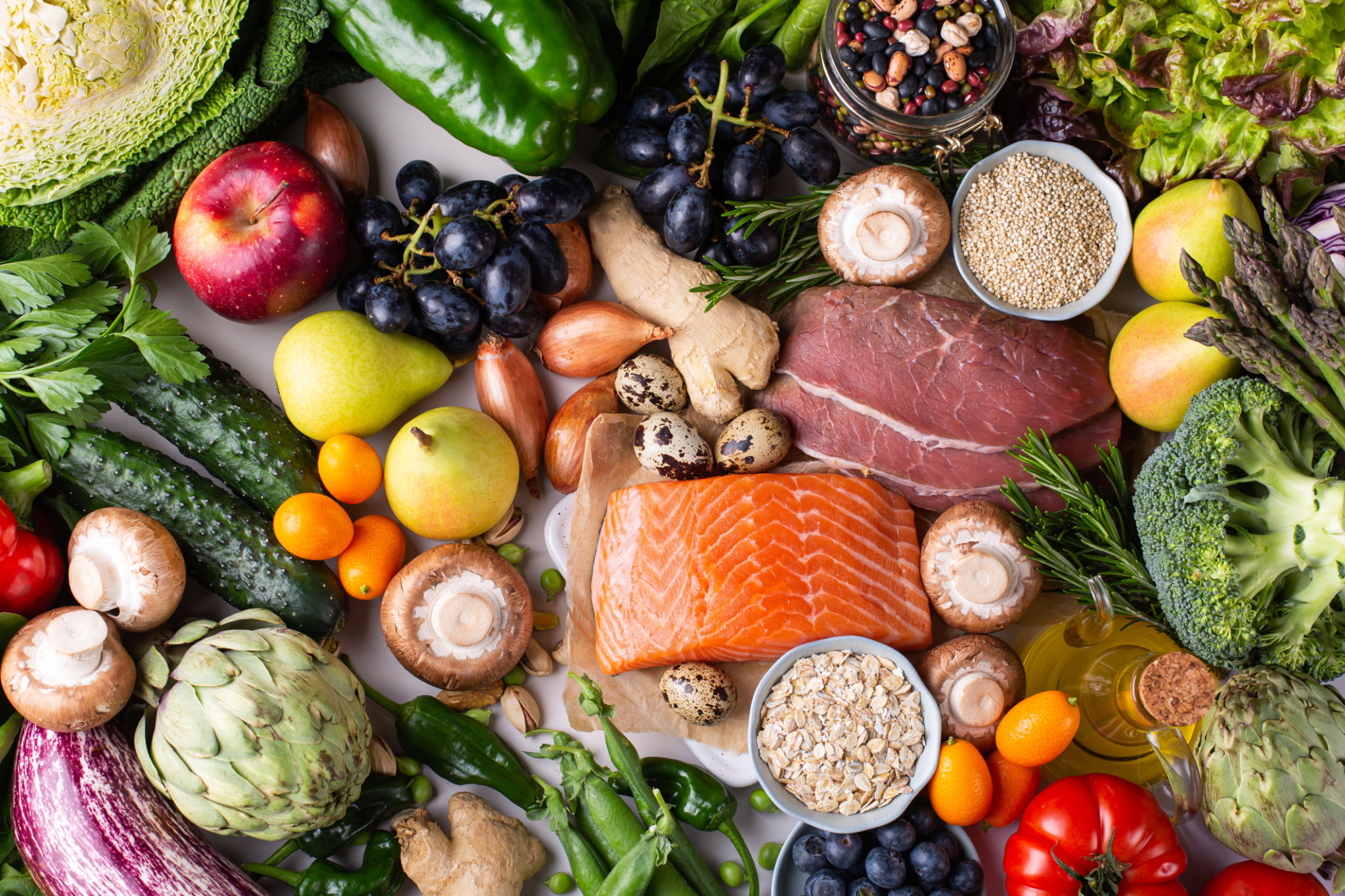fresh organic food
