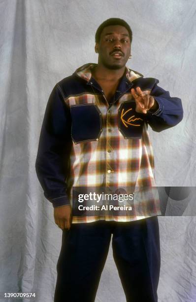 Rapper Big Daddy Kane appears in a portrait taken on April 8, 1993 in New York City.