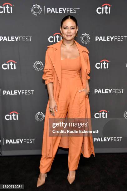 Vanessa Lachey attends a salute to the NCIS universe celebrating "NCIS" "NCIS: Los Angeles" and "NCIS: Hawai'i" during the 39th Annual PaleyFest LA...