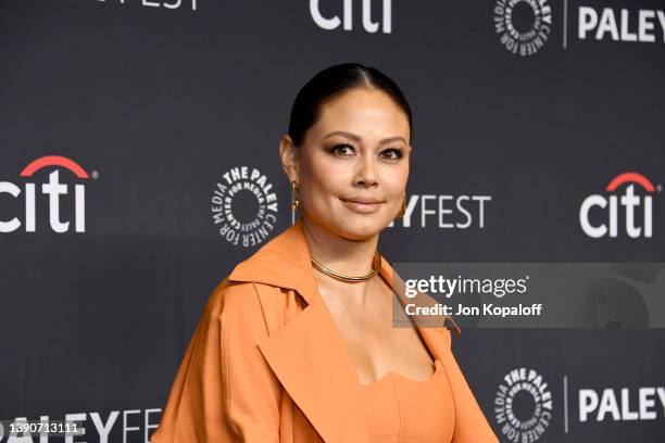 Vanessa Lachey attends a salute to the NCIS universe celebrating "NCIS" "NCIS: Los Angeles" and "NCIS: Hawai'i" during the 39th Annual PaleyFest LA...