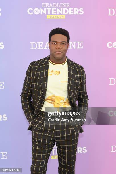 Actor Sam Richardson from Sony Pictures Television’s ‘The Afterparty’ attends Deadline Contenders Television at Paramount Studios on April 10, 2022...