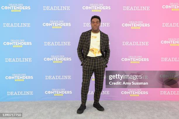 Actor Sam Richardson from Sony Pictures Television’s ‘The Afterparty’ attends Deadline Contenders Television at Paramount Studios on April 10, 2022...