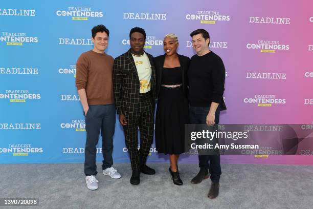 Phil Lord, actors Sam Richardson and Tiffany Haddish, and EP Chris Miller from Sony Pictures Television’s ‘The Afterparty’ attend Deadline Contenders...