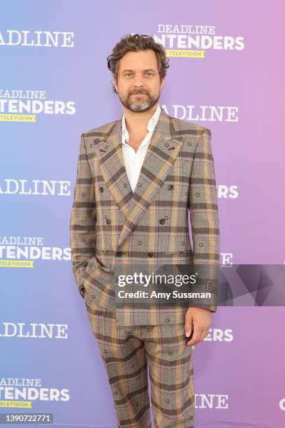 Actor Joshua Jackson from UPC/Peacock’s ‘Dr. Death’ attends Deadline Contenders Television at Paramount Studios on April 10, 2022 in Los Angeles,...