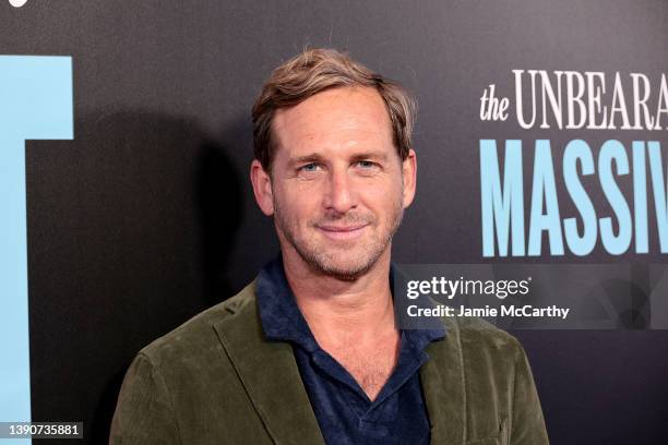 Josh Lucas attends "The Unbearable Weight Of Massive Talent" New York Screening at Regal Essex Crossing on April 10, 2022 in New York City.