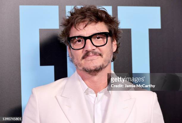Pedro Pascal attends "The Unbearable Weight Of Massive Talent" New York Screening at Regal Essex Crossing on April 10, 2022 in New York City.