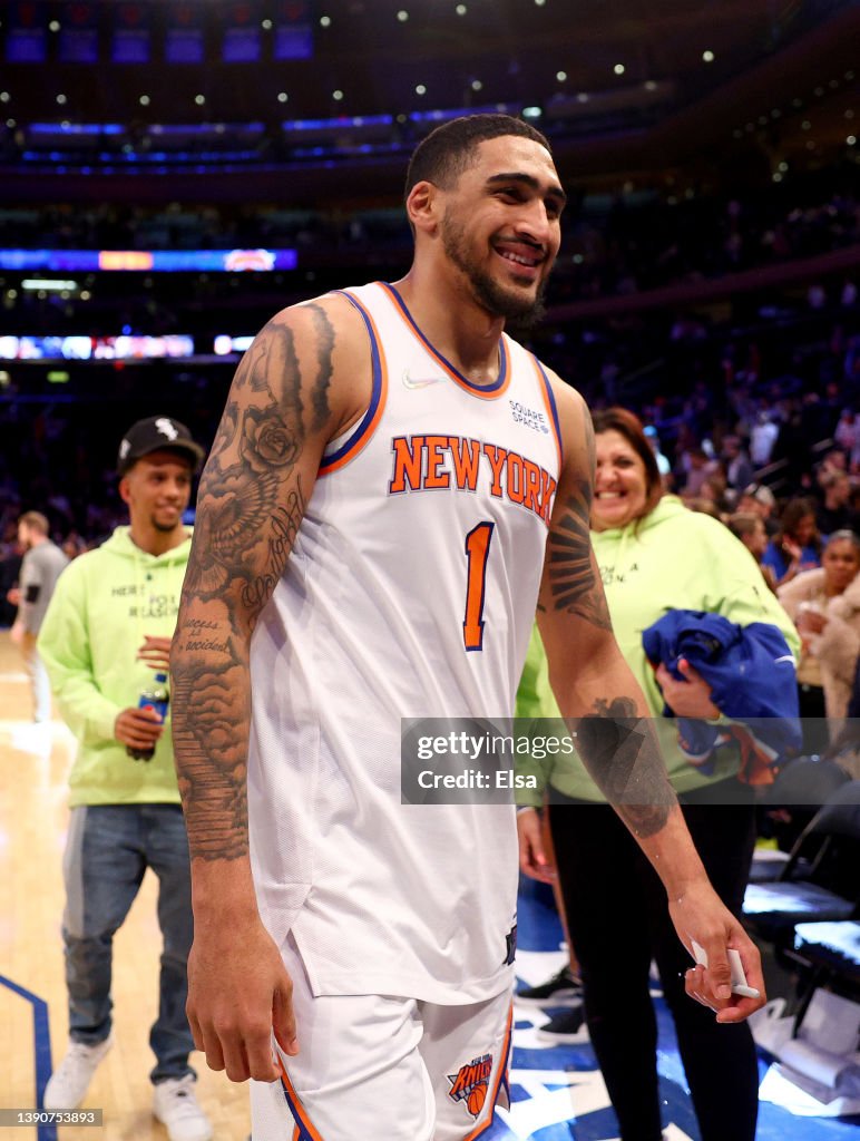 Toronto Raptors v New York Knicks