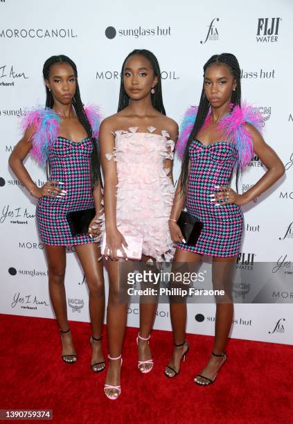 Lila Combs, Chance Combs, and Jessie Combs attends The Daily Front Row's 6th Annual Fashion Los Angeles Awards at Beverly Wilshire, A Four Seasons...