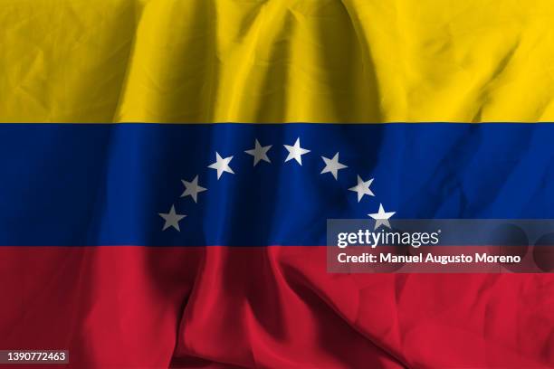 flag of venezuela - venezuela flag stock pictures, royalty-free photos & images