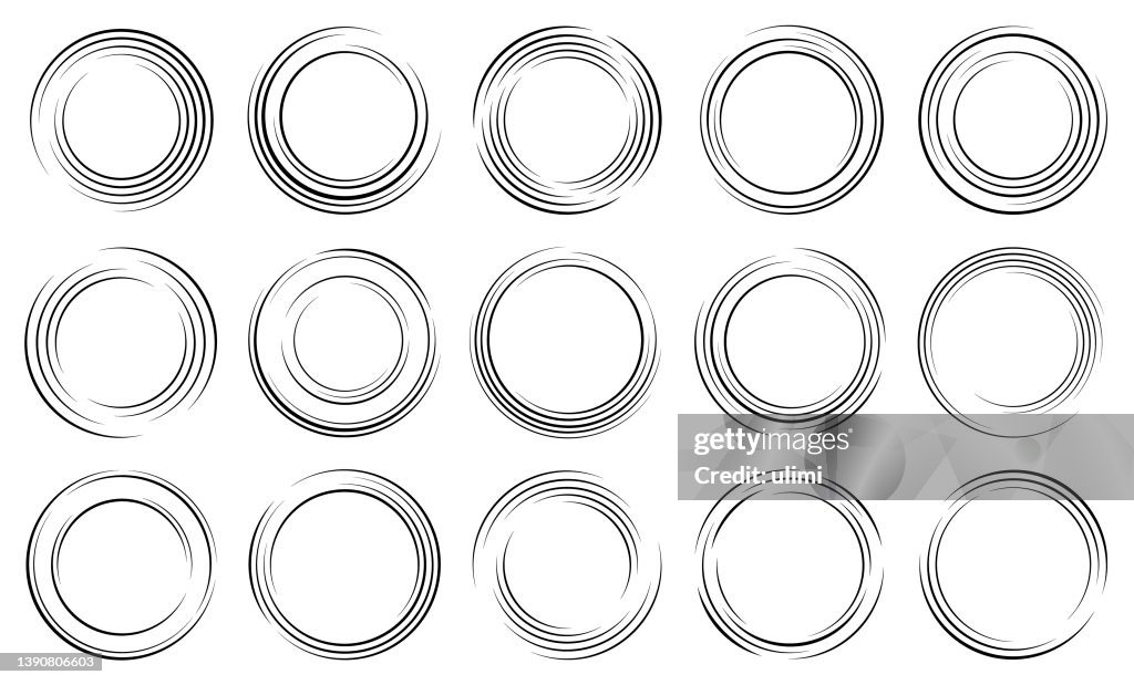Circle design elements