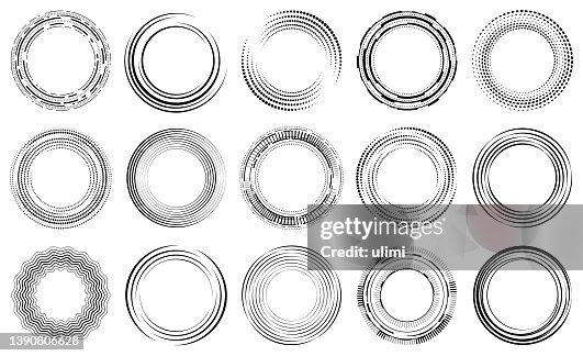 Design Incircle Circle Design Elements High-Res Vector Graphic - Getty Images