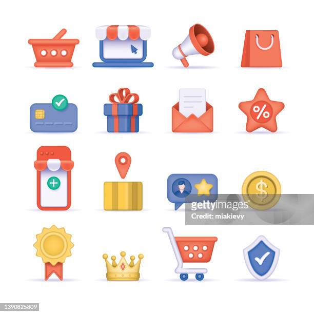 shopping icons - 信用卡購物 幅插畫檔、美工圖案、卡通及圖標