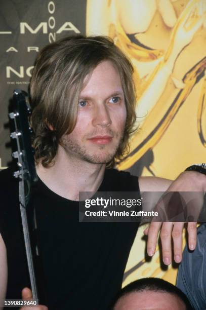 American singer-songwriter and musician Beck attends the 5th Annual ALMA Awards, held at the Pasadena Civic Auditorium in Pasadena, California, 16th...