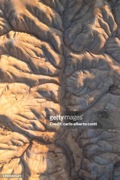 aerial abstract of castel de tierra, berdenas reales, spain - navarra stock pictures, royalty-free photos & images