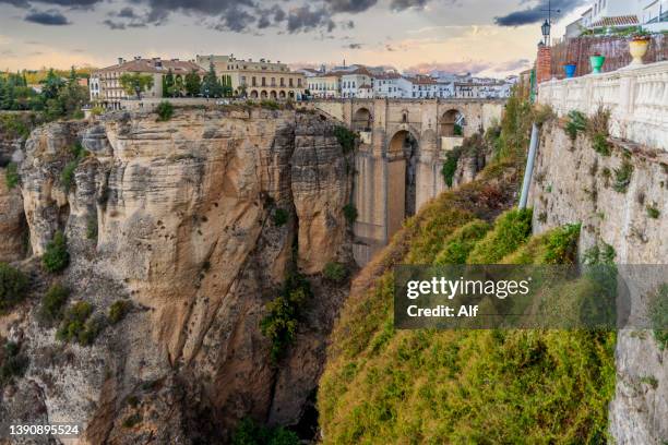 ronda, malaga, spain - ronda spain stock pictures, royalty-free photos & images