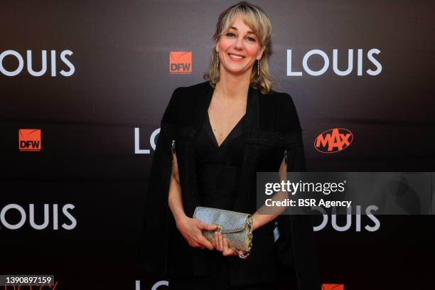 Marianne Timmer during the premiere of LOUIS at Tuschinski Movie Theatre on April 11, 2022 in Amsterdam, Netherlands.