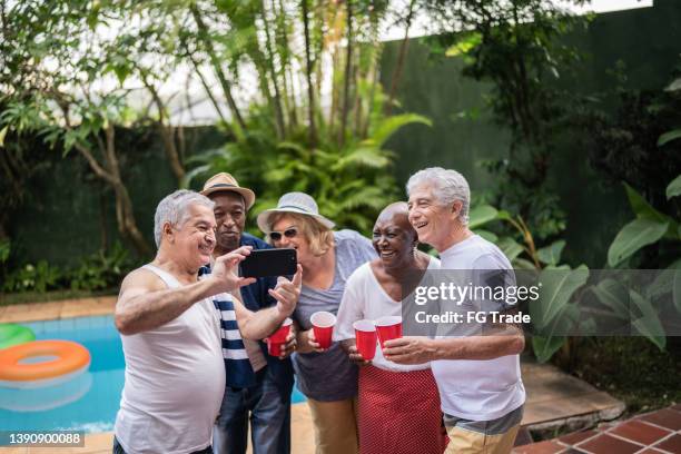 Senior Pool Fun Senior Pool Party Photos and Premium High Res Pictures - Getty Images