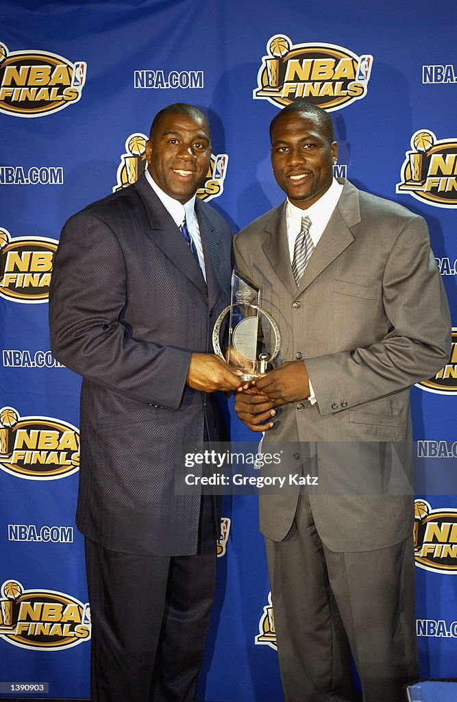 Brand receives Magic Johnson Award