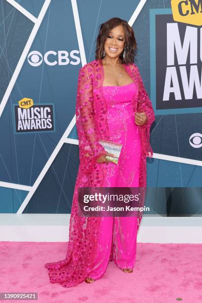 Gayle King attends the 2022 CMT Music Awards at Nashville Municipal Auditorium on April 11, 2022 in Nashville, Tennessee.