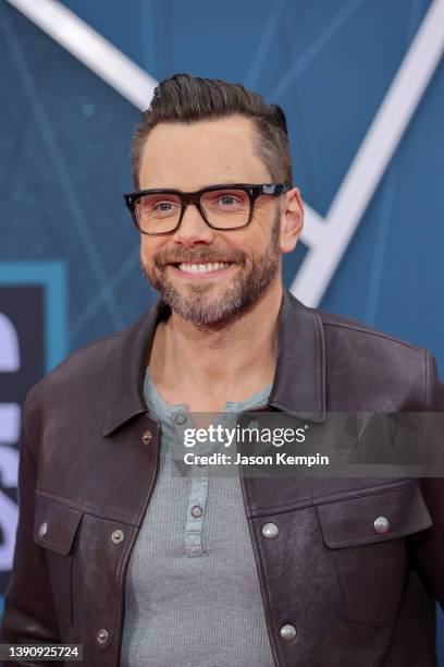 Joel McHale attends the 2022 CMT Music Awards at Nashville Municipal Auditorium on April 11, 2022 in Nashville, Tennessee.