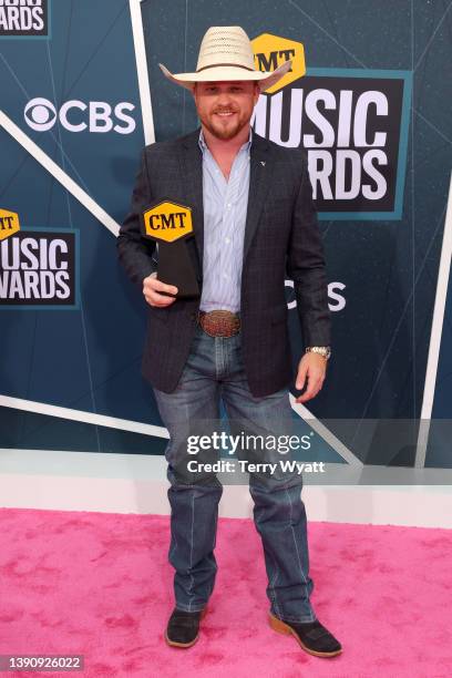Cody Johnson attends the 2022 CMT Music Awards at Nashville Municipal Auditorium on April 11, 2022 in Nashville, Tennessee.