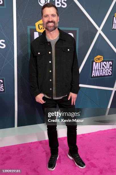 Walker Hayes attends the 2022 CMT Music Awards at Nashville Municipal Auditorium on April 11, 2022 in Nashville, Tennessee.