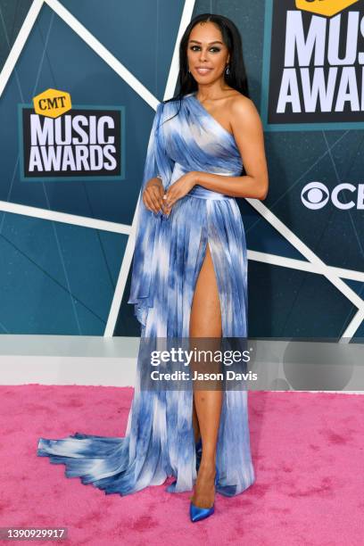 Camille Parker attends the 2022 CMT Music Awards at Nashville Municipal Auditorium on April 11, 2022 in Nashville, Tennessee.