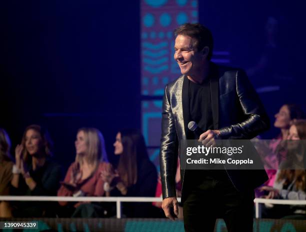 Dennis Quaid speaks at the 2022 CMT Music Awards at Nashville Municipal Auditorium on April 11, 2022 in Nashville, Tennessee.