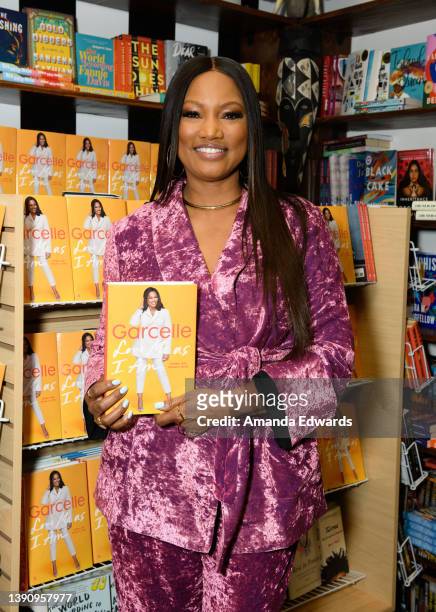 Actress Garcelle Beauvais attends the book signing for her new book "Love Me as I Am" at Malik Books on April 11, 2022 in Culver City, California.